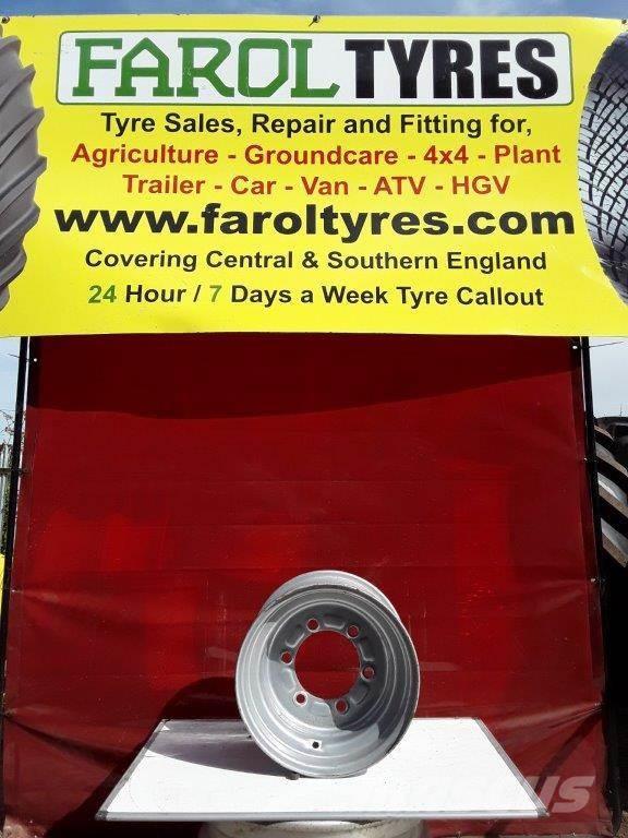  Misc. Silver Implement rim Tyres, wheels and rims