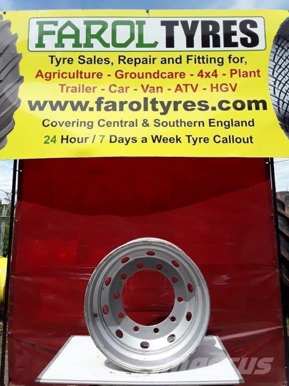  Misc. Silver Lorry rim Tyres, wheels and rims