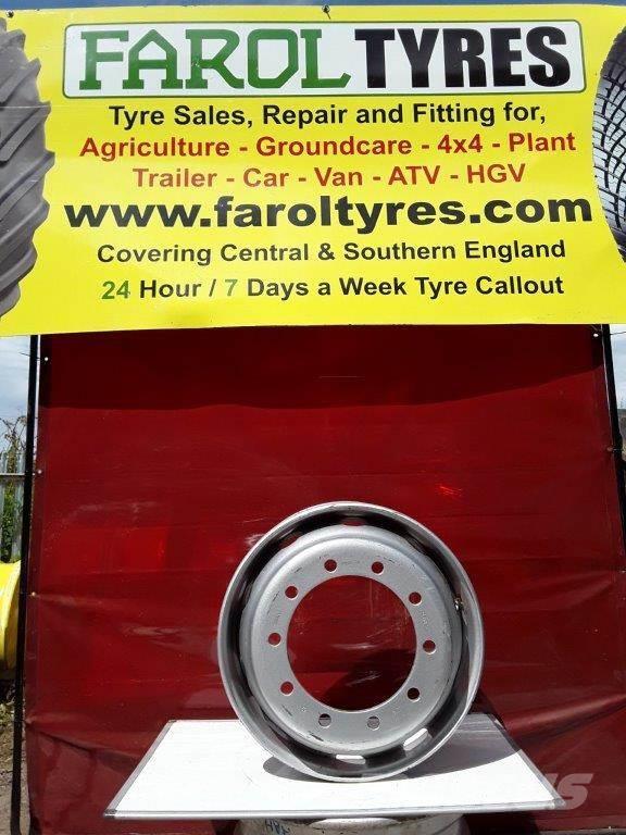  Misc. Silver Lorry Rims Tyres, wheels and rims