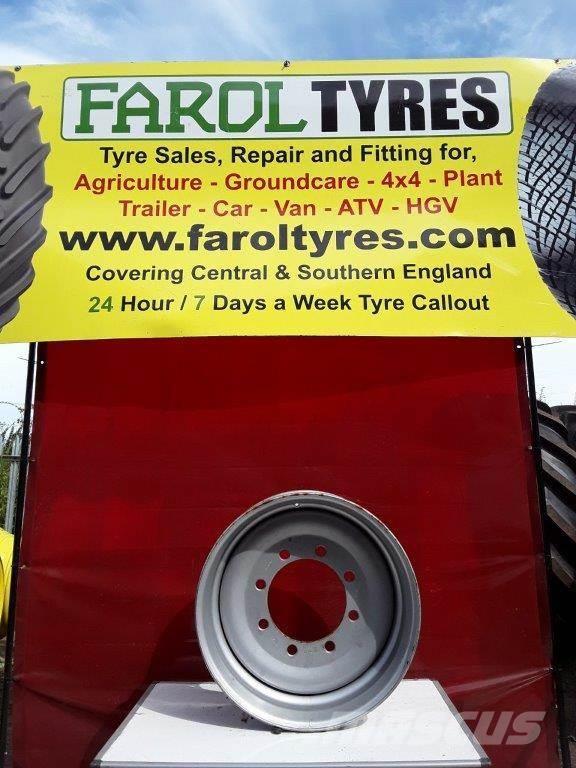  Misc. Silver Trailer Rim Tyres, wheels and rims