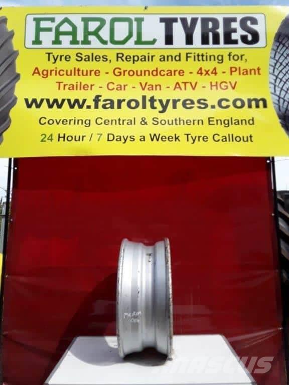  Misc. Silver Trailer Rim Tyres, wheels and rims