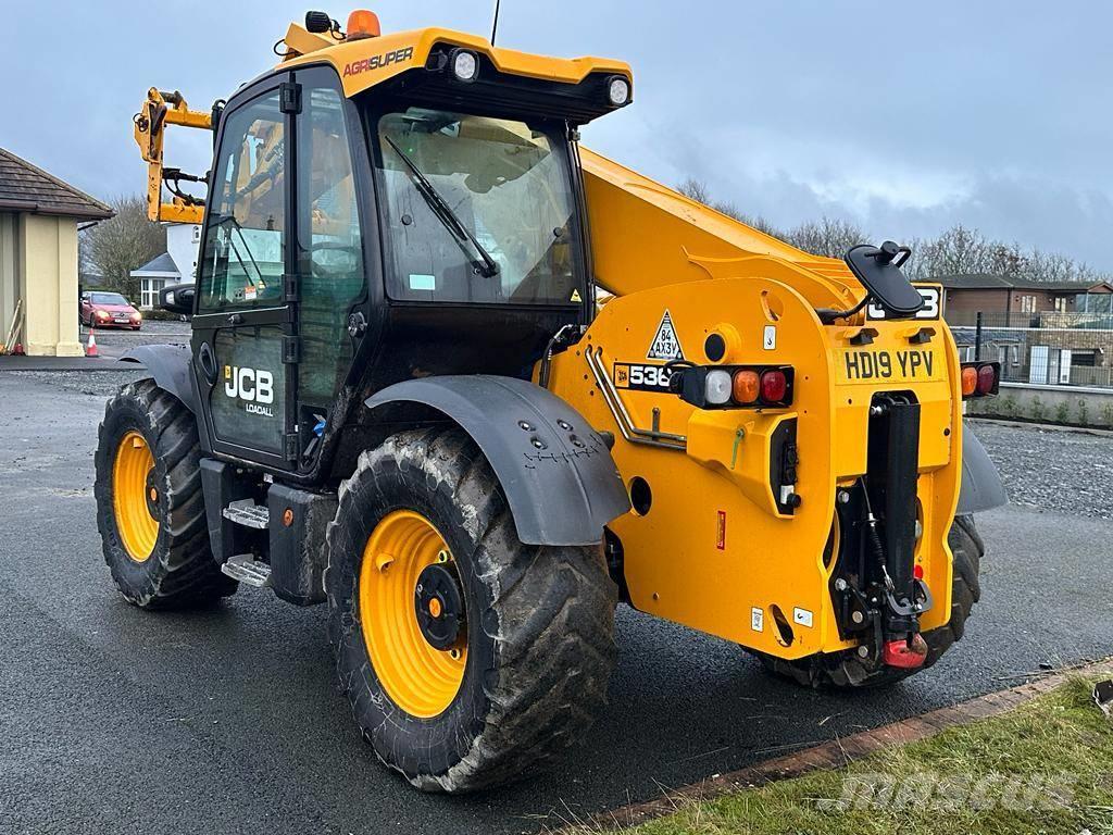 JCB 536-70 Agri Super Telehandlers for agriculture