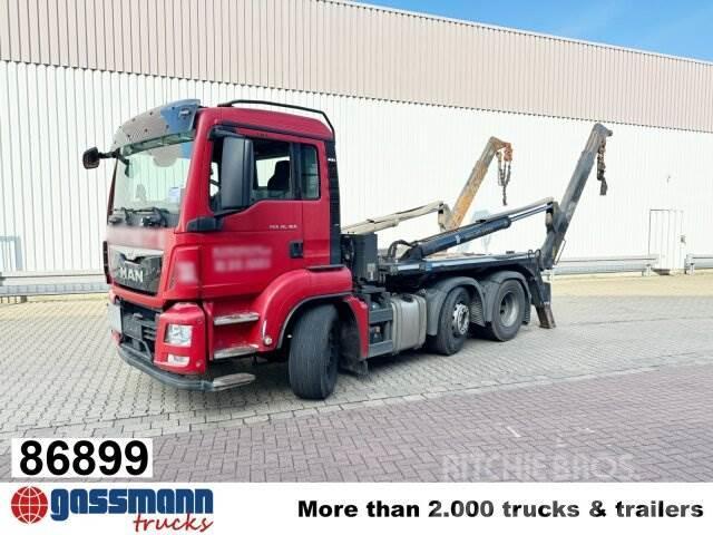 MAN TGS 26.360 6X2/4 BL, Vorlauflenk-/liftachse, Cable lift demountable trucks