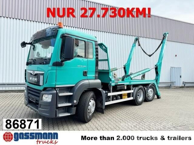 MAN TGS 26.420 6X2-4 BL, Lenk-/Liftachse, Cable lift demountable trucks