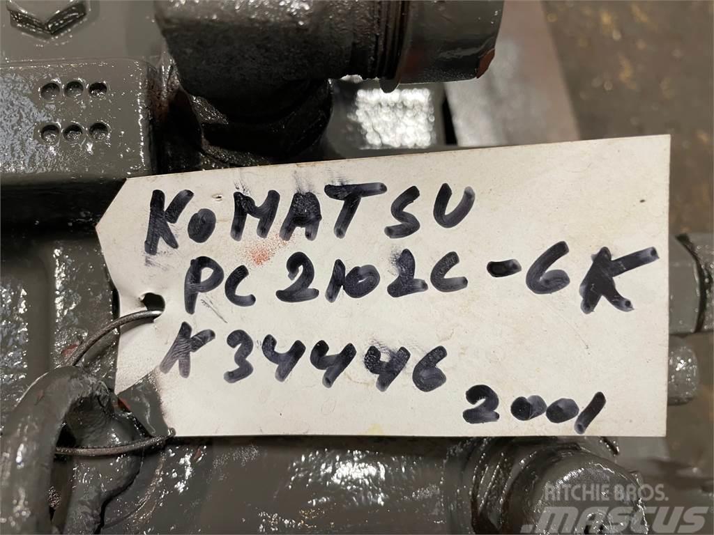  Hydraulikpumpe ex. Komatsu PC210LC-6K s/n K34446 - Hydraulics