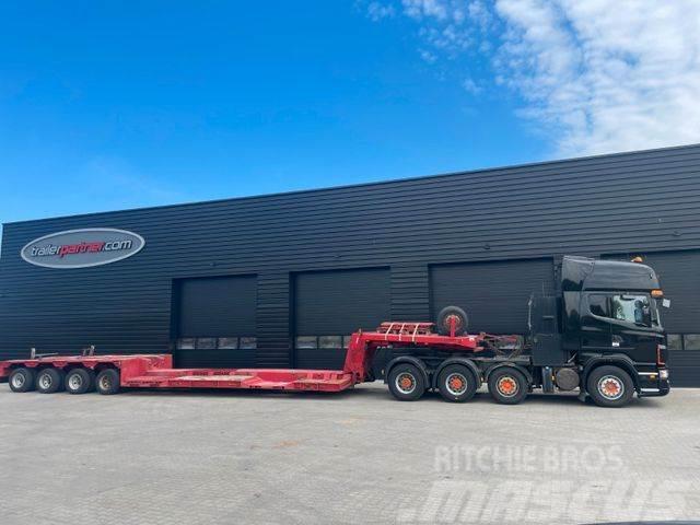Goldhofer Tiefbett 80.000 kg total Low loader-semi-trailers