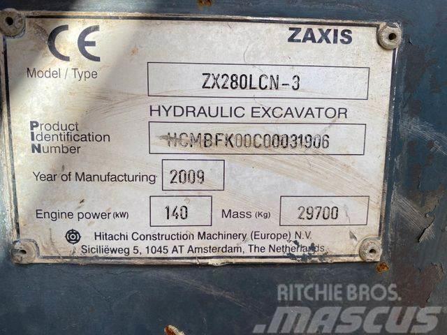 Hitachi ZX280 LCN-3 **BJ. 2009 *11645H ** Crawler excavators