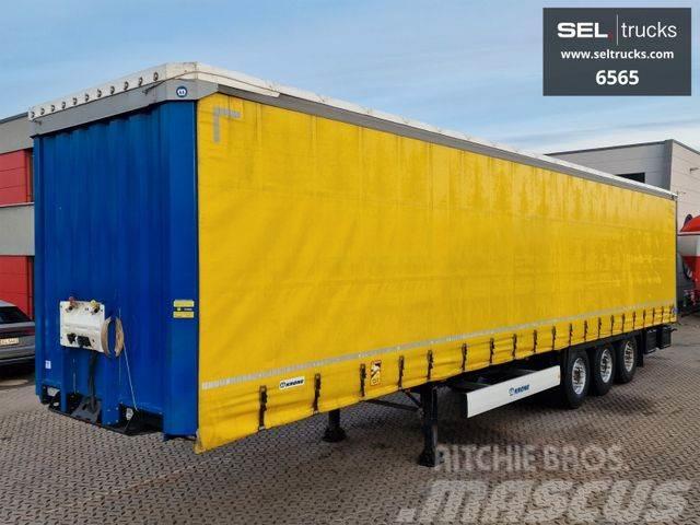 Krone SD / EDSCHA / Liftachse Curtainsider semi-trailers