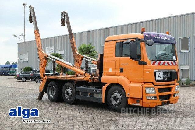 MAN 26.440 TGS BL 6x2, Gergen TAK28, Lenk-Lift-Achse Cable lift demountable trucks