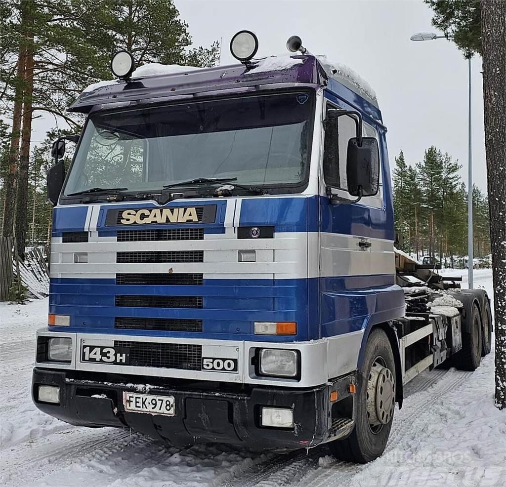 Scania 143H Cable lift demountable trucks
