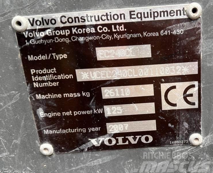 Volvo EC 240 CL Crawler excavators