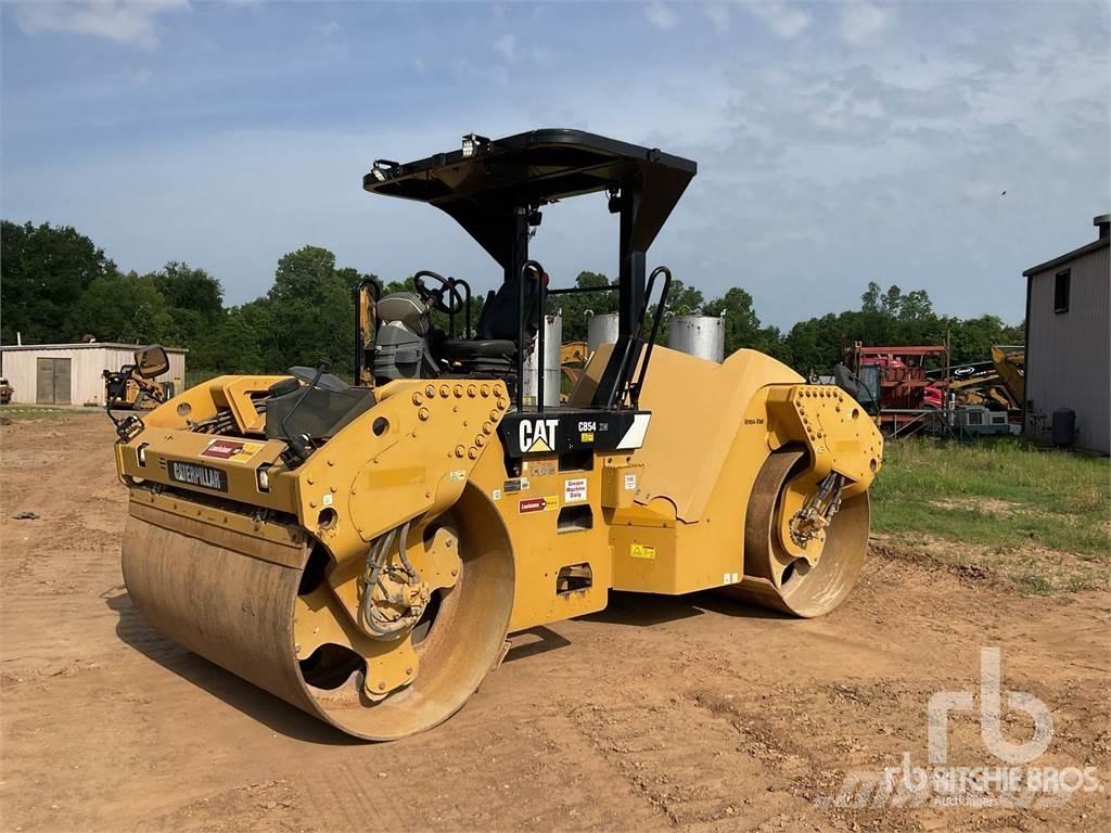 Buy used Cat CB54 twin drum rollers on auction Mascus UK