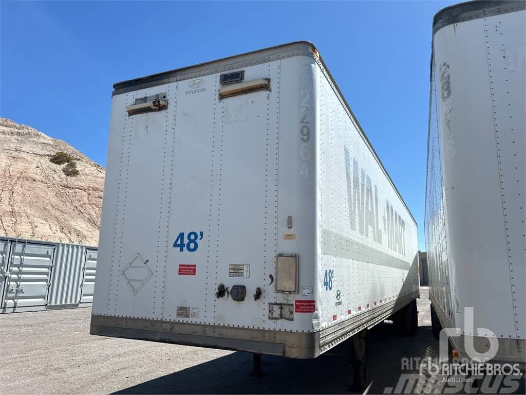 Hyundai 48 ft T/A Box body semi-trailers