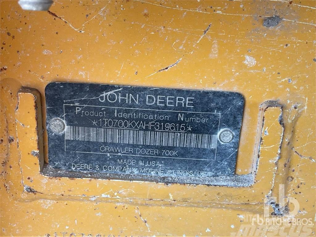 John Deere 700K LGP Crawler dozers