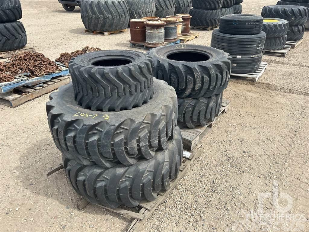  Quantity of (4) 43x16.00-20 Tyres, wheels and rims