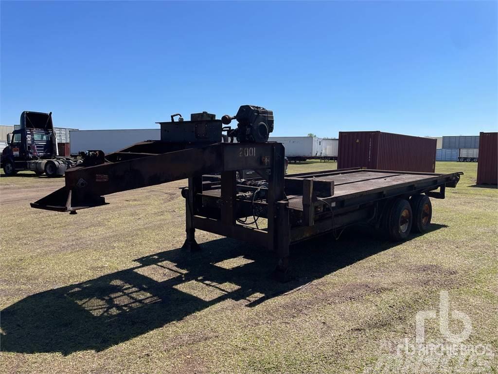  ROCK T/A Gooseneck Containerframe trailers