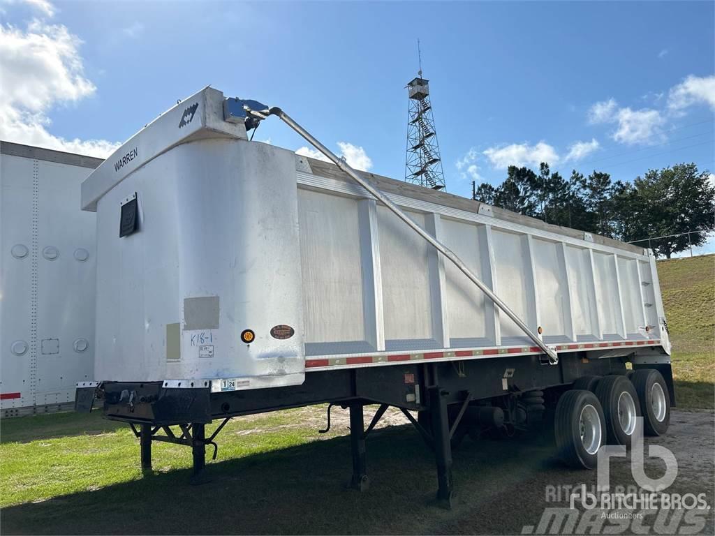  WARREN 26 ft Tri/A Aluminum Tipper semi-trailers