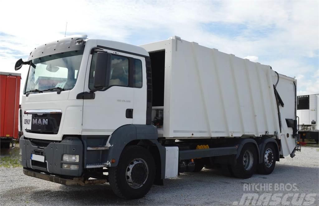 MAN TGS 26.320 GARBAGE TRUCK FAUN VARIO PRESS 524 ZOEL Waste trucks