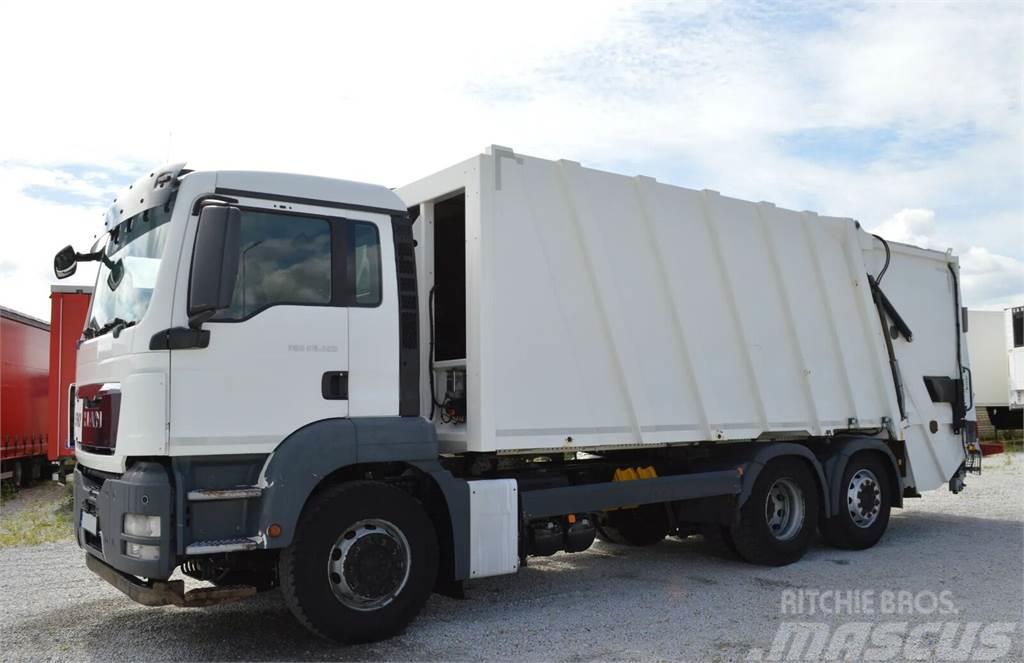 MAN TGS 26.320 GARBAGE TRUCK FAUN VARIO PRESS 524 ZOEL Waste trucks