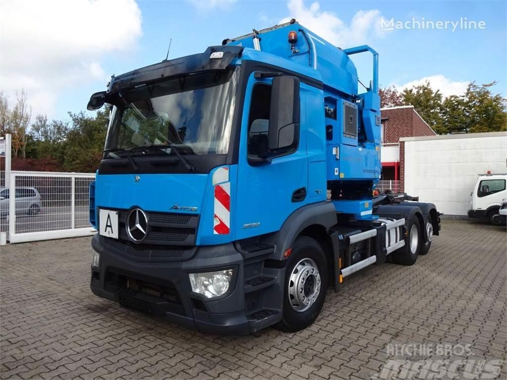Mercedes-Benz Antos 2533 6x2 Papír prés Waste trucks