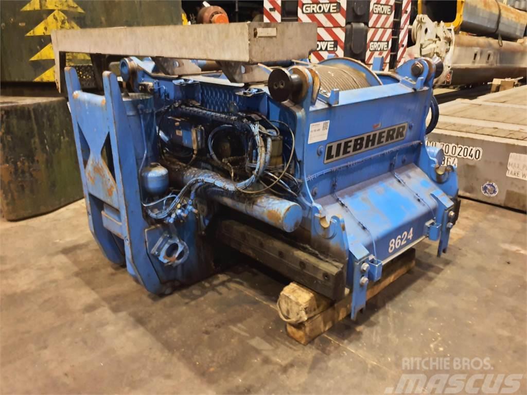 Liebherr 1400-7.1 counterweight frame incl. winch 2 Crane parts and equipment