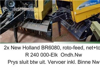 New Holland BR6080 - roto feed - net and twine