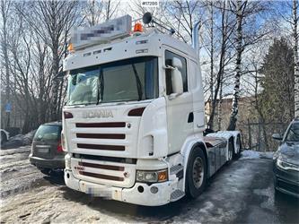 Scania R500 6x2 Truck w/ exhaust pipe.