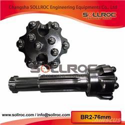 Sollroc Dia. 76mm,90mm DTH bits for BR2 BR3 DTH hammer