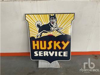 Husky 36 in x 42 in Porcelain Sign