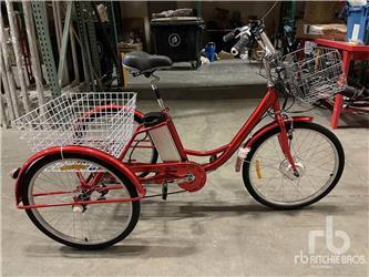  Red Electric Tricycle (Unused)