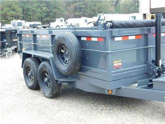  Covered Wagon Trailers Prospector 6x12 Telescoping