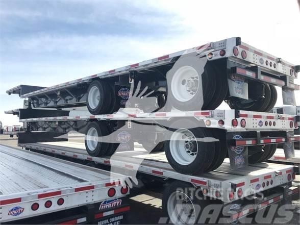Utility NEW UTILITY COMBO 48' X 102 DROP DECK, PIPE SPOOLS Low loader-semi-trailers