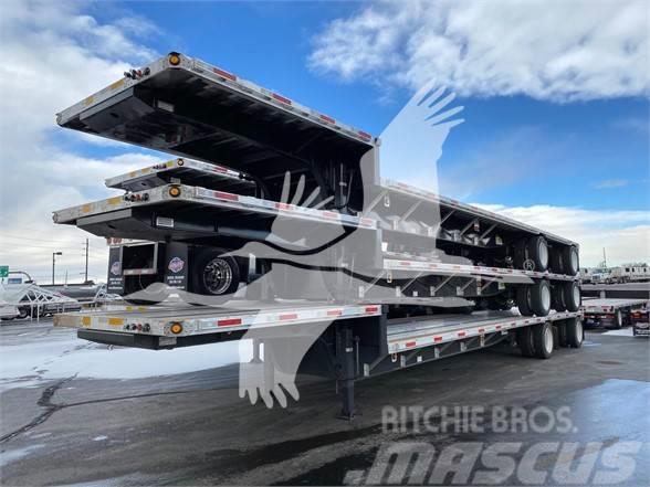 Utility ON THE GROUND AND READY TO WORK- 4000AE COMBO DROP Low loader-semi-trailers