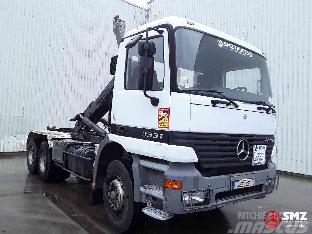 Mercedes-Benz Actros 3331 265 km manual Container Frame trucks