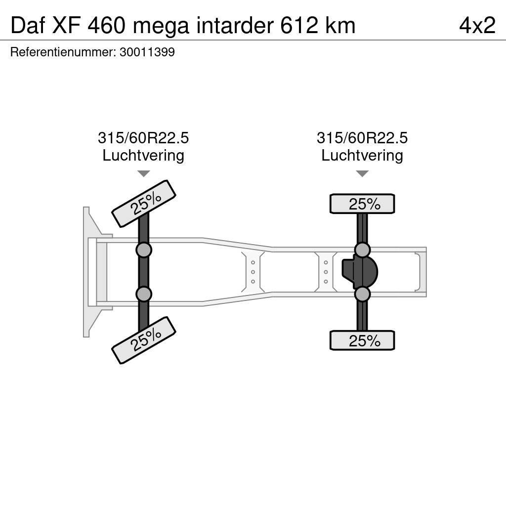 DAF XF 460 mega intarder 612 km Tractor Units