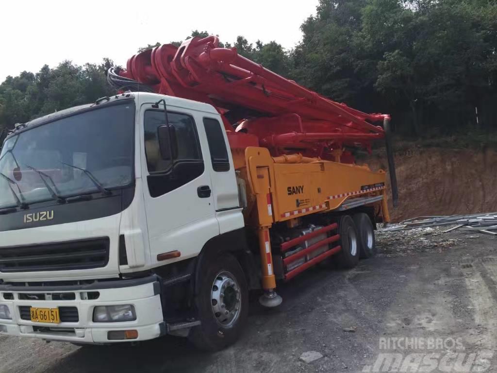 Isuzu 46m Concrete pump trucks