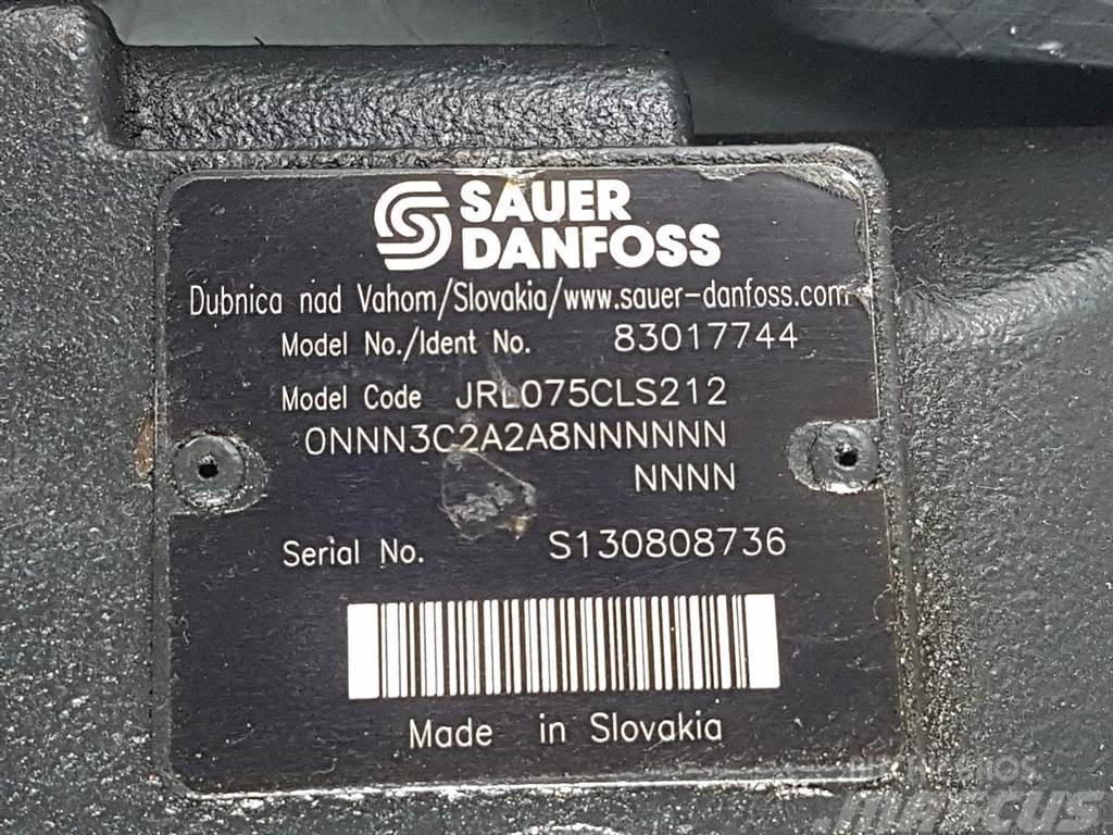 Sauer Danfoss JRL075CLS2120NNN3C2A2A8NNNNNNNNNN Hydraulics