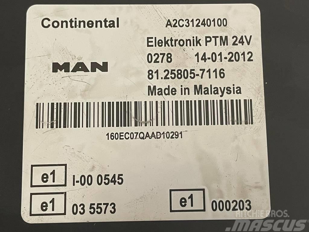 MAN ΕΓΚΕΦΑΛΟΣ - ΠΛΑΚΕΤΑ PTM Electronics