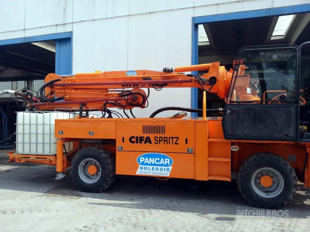 Cifa Spritz System CSS-3 Concrete pump trucks