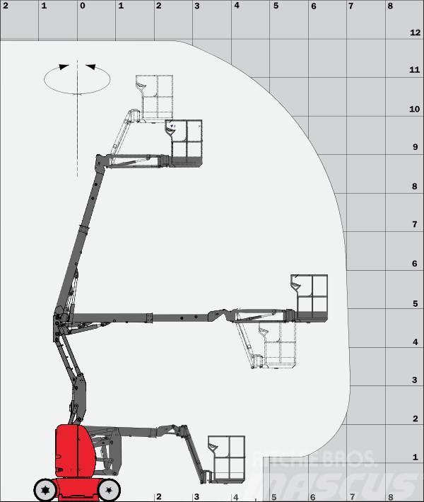 Manitou 120 AETJ-C 3D Hubarbeitsbühne Articulated boom lifts