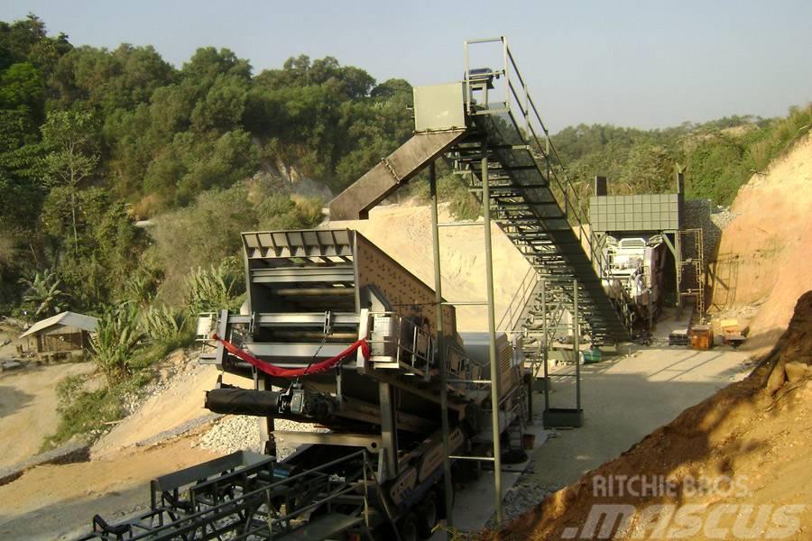Liming 100-200tph Mobile Primary Jaw Crusher Mobile crushers