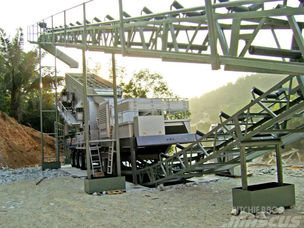 Liming NK100E Mobile Primary Jaw Crusher Mobile crushers