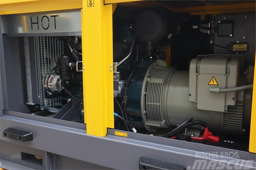 Atlas Copco QAS40 Valid inspection, *Guarantee! Diesel, 40 kVA Diesel Generators