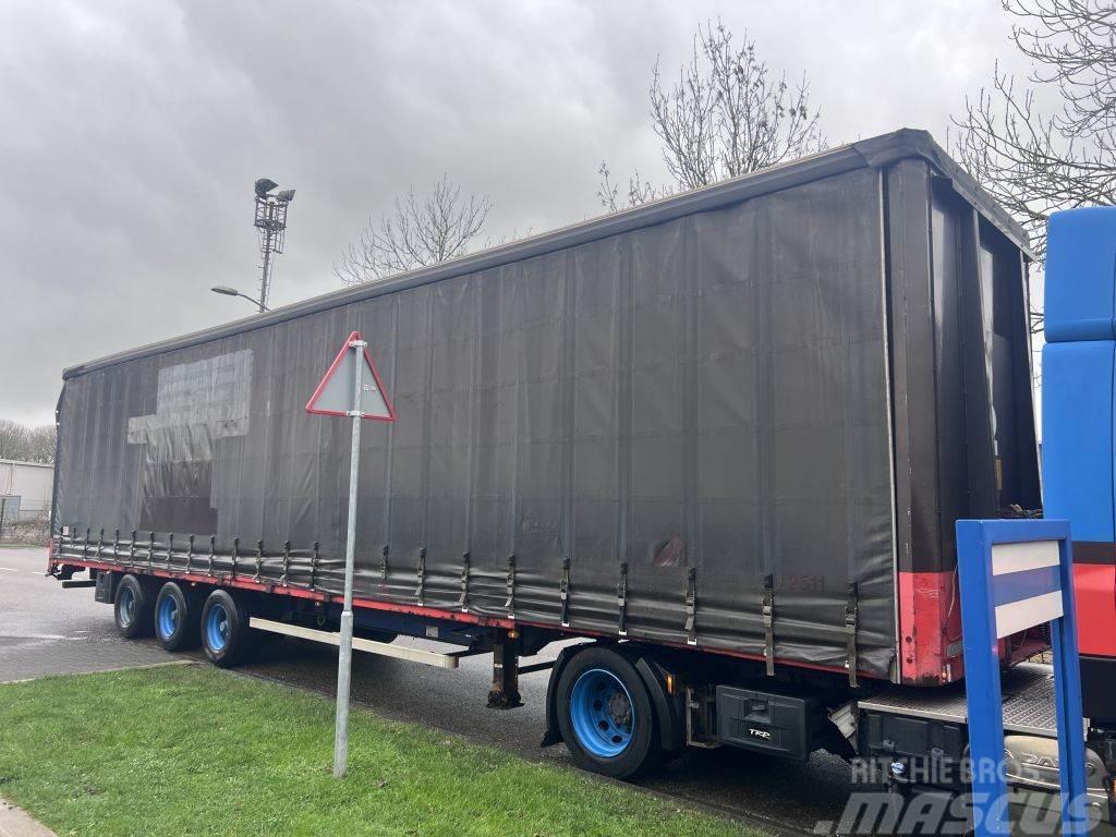 Van Hool 3x BPW L1362 W247 H300 Curtainsider semi-trailers