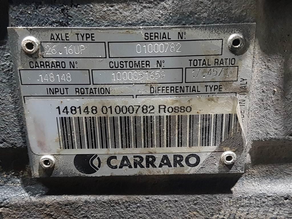 Carraro 26.16UP - Kramer 342 Allrad - Axle Axles