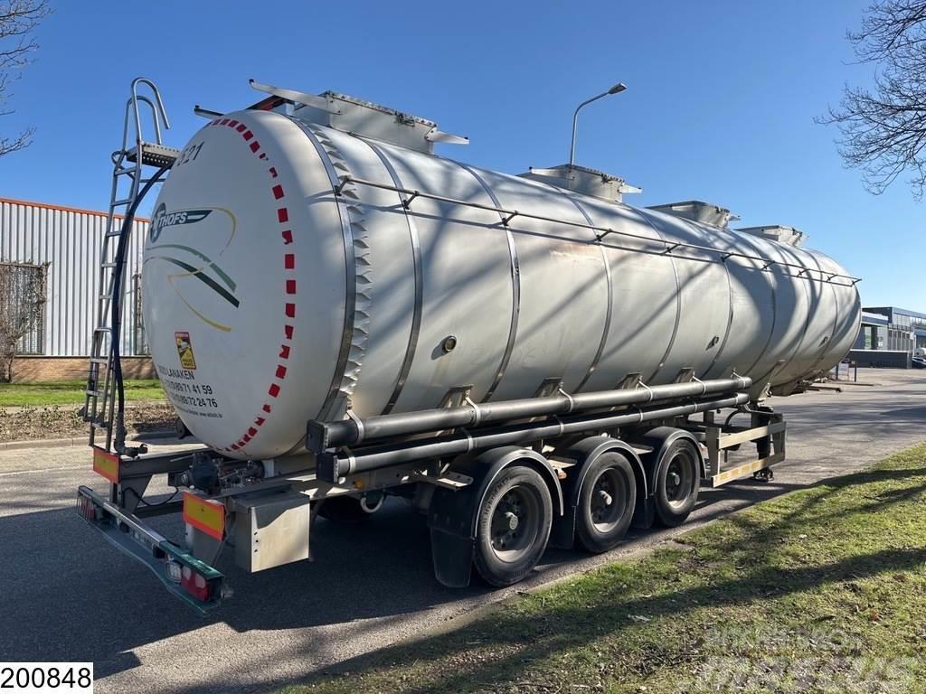 Van Hool Chemie 42000 Liter, 3 Compartments Tanker semi-trailers