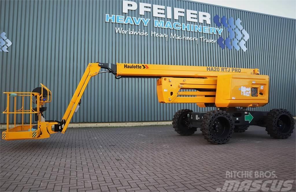 Haulotte HA20RTJ PRO Valid inspection, *Guarantee! 20.6 m W Articulated boom lifts