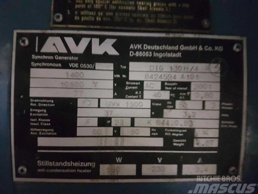 AVK DIG130 H/4 Diesel Generators