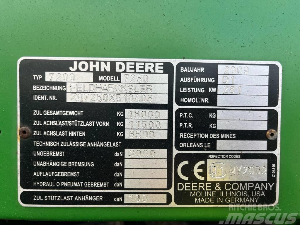 John Deere 7250 Self-propelled foragers