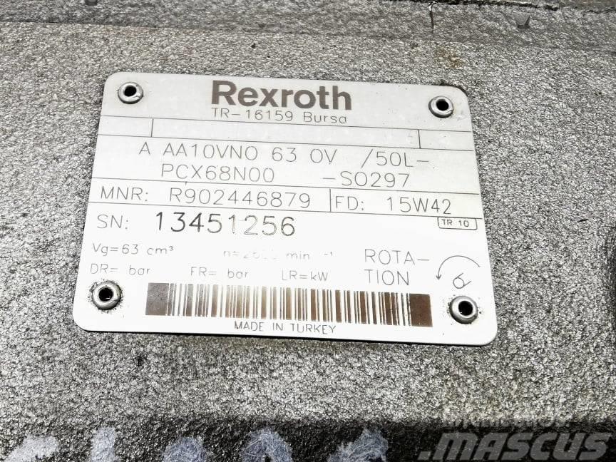 CLAAS Axion 830 {Rexroth A10V} main pump Hydraulics